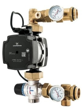 Grundfos grupa pompowa mieszająca podłogówka
