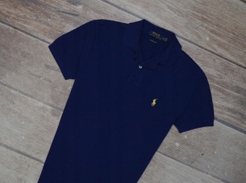 141 POLO RALPH LAUREN POLO MĘSKIE CUSTOM SLIM FIT XS