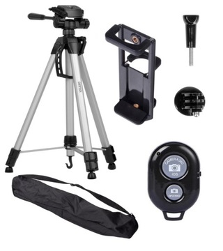 Statyw+Uchwyt do Telefonu Tableta+Pilot Bluetooth