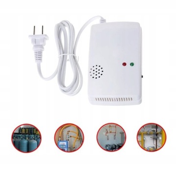 Czujnik gazu ziemnego detektor wykrywacz alarm