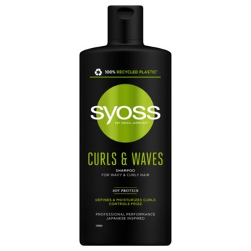 Syoss Curls Waves Szampon do włosów Kręconych 440