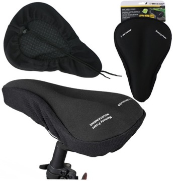 ЧЕХОЛ ВЕЛОСИПЕДНОГО СИДЕНЬЯ DUNLOP из пены с эффектом памяти
