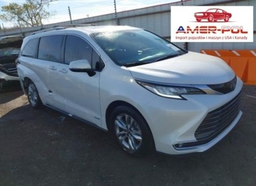 Toyota Sienna III 2021 Toyota Sienna 2021r., LIMITED, od ubezpieczalni 2.5 Benzyna 189KM