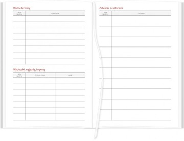 Kalendarz nauczyciela 2024/25 A5 dzienny zamykany na gumkę NEBRASKA KOLIBER