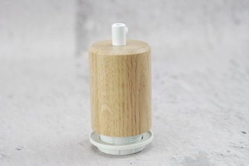 e27 дубовый деревянный держатель с защитой от пауков