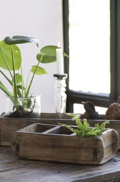 Контейнер с тремя отделениями из дерева IB LAURSEN.