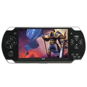 ПОРТАТИВНАЯ ИГРОВАЯ КОНСОЛЬ X6 – 1000 ИГР (МЕНЮ PL) 4,3-ДЮЙМОВЫЙ ДИСПЛЕЙ