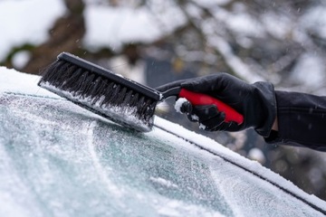 Murska 575 Латунный скребок для окон + мягкая щетка для снега Vikan