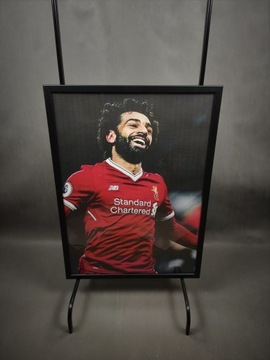 Obraz w ramie 50x70 Mohamed Salah Liverpool hit