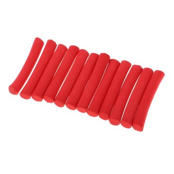 12 Pack Pianki Lekki Cylinder Float 50mm Czerwony