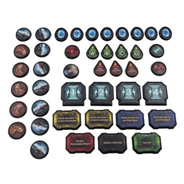 Дополнительные резиновые чехлы для жетонов Nemesis Lockdown