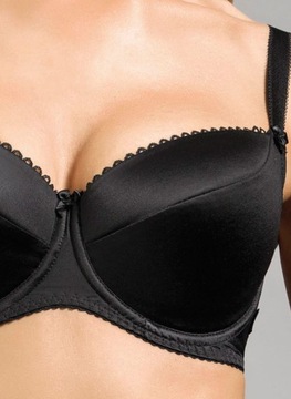 DALIA BIUSTONOSZ 80C K08 SATINE CZARNY