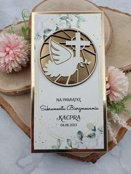 Сувенирная коробка-подтверждение за наличные