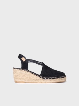 ESPADRYLE, SANDAŁY TONI PONS TREMP BLACK R. 38