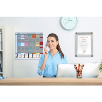 100 серебряных карточек планирования T-Card, размер 2