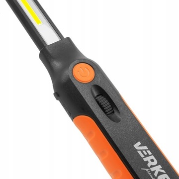 VERKE V87516 COB СВЕТОДИОДНЫЙ АККУМУЛЯТОРНЫЙ СВЕТ ДЛЯ МАСТЕРСКОЙ С МАГНИТОМ (USB-КРЮК)