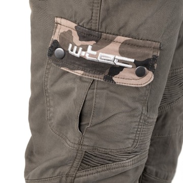Мужские мотоциклетные брюки W-TEC Shoota.Цвет Темно-серый, Размер 4XL.