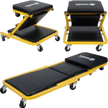 LEŻANKA SIEDZISKO WARSZTATOWE 2 W 1 KÓŁKA