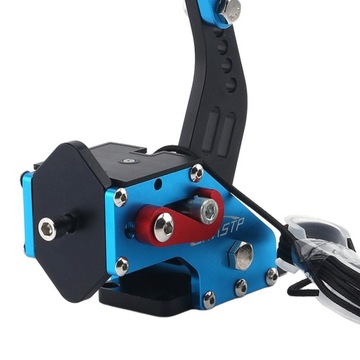 Gra wyścigowa 2 w 1 USB z hamulcem ręcznym USB w kolorze niebieskim