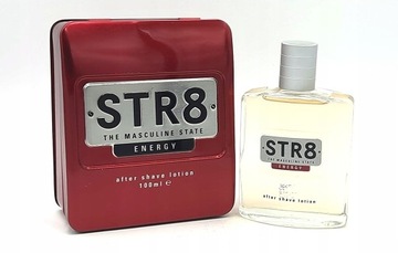 NOWY UNIKATOWY STR8 ENERGY 100ML WODA PO GOLENIU AFTER SHAVE UNIKAT