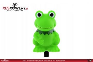 ЗВОНОК ДИНАМИК ТРУБА ДЕТСКИЙ ВЕЛОСИПЕД ЛЯГУШКА