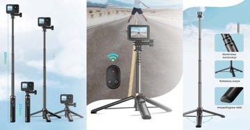 Монопод 2 в 1 TELESIN TE-RCSS-001 для GoPro Hero