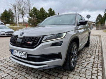 Skoda Kodiaq I RS 2.0 TDI 240KM 2020 Skoda Kodiaq Aktywny WydechVirtual KokpitVRSLedNaviIDEALNY STAN 2.0