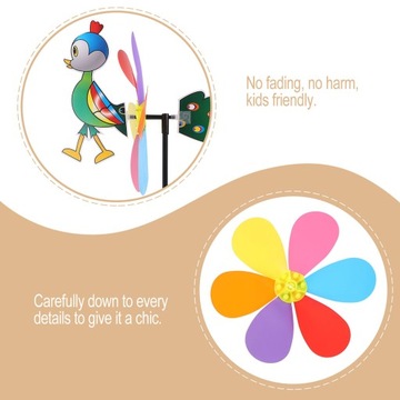 WIATRAK ZEWNĘTRZNY DEKOR 4 SZT