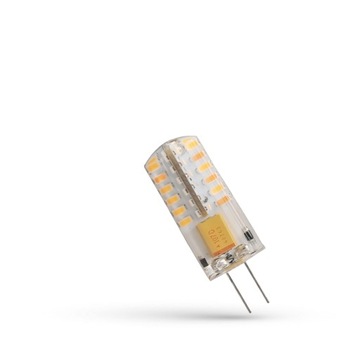 ŻARÓWKA LED G4 12V 2W = 10W CIEPŁA 3000K 165Lm