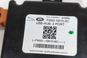 JAGUAR F-PACE X761 ZESILOVAČ ANTÉNY NA KRYT KUFRU FW93-19010-BC 3.0