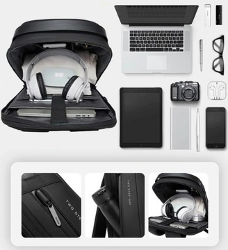 Противоугонный рюкзак Bange BG-7225 для ноутбука 15,6 дюйма с USB, серый