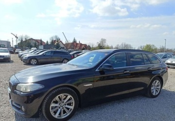 BMW Seria 5 F10-F11 Limuzyna 520d 184KM 2014 BMW Seria 5 BMW Seria 5 520d Blue Performance 2.0 Diesel 184KM