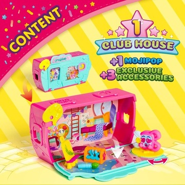Коллекционная фигурка MojiPops Party Club, 1 шт.
