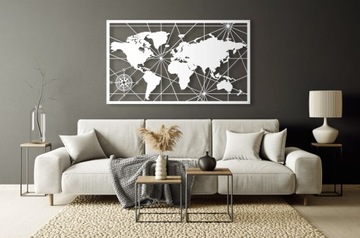 КАРТИНА МИРА АЖУРНАЯ НАСТЕННАЯ УКРАШЕНИЕ, БОЛЬШАЯ