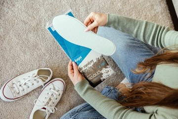 Стельки для обуви ароматные освежающие - 8 пар.