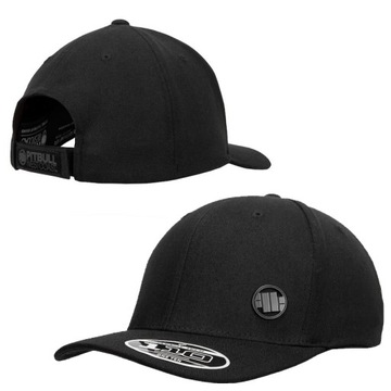 Pit Bull Čiapka Snapback 3D Metal Logo Black