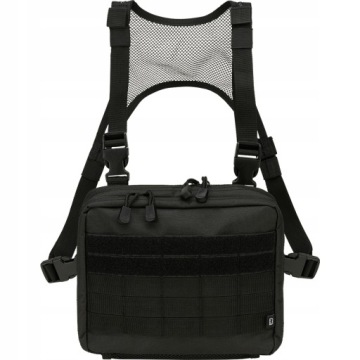 BRANDIT US Cooper Chest Pack тактический военный защитный жилет, черный