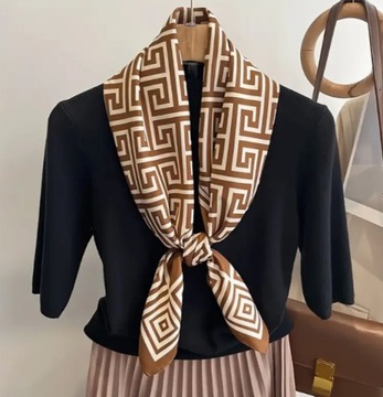 ВЫКРОЙКИ ЖЕНСКИХ ШАРФОВ ВЫКРОЙКИ КОРИЧНЕВЫХ ШАРФОВ ЭЛЕГАНТНЫЙ УНИВЕРСАЛЬНЫЙ