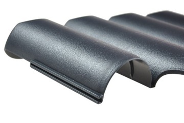 КРОМКА ГАЗОНА ВЫСОКИЙ САДОВЫЙ ПАЛИСАД - АНТРАЦИТОВЫЙ - 240 см