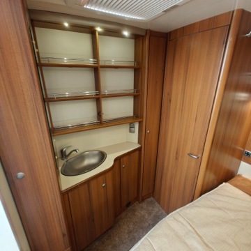 Fiat Ducato IV 2016 KAMPER PÓŁINTEGRA FIAT DUCATO III 2016R BOGATO WYPOSAŻONY KLIMA JAK NOWY, zdjęcie 28
