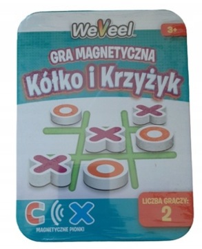 WEVEEL GRA MAGNETYCZNA KÓŁKO I KRZYŻYK