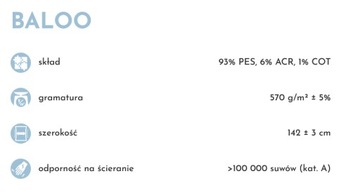 ТКАНЬ ОБИВОЧНАЯ BUKLA материал букле Baloo 2074