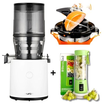 Hurom H320N Matt White - wyciskarka wolnoobrotowa, kolor biały