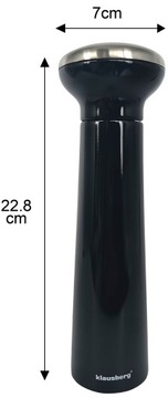 Мельницы для соли и перца с подставкой из акации, набор для измельчения KB