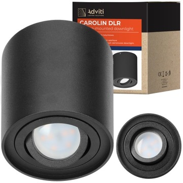 Lampa Oprawa Natynkowa Halogenowa Ruchoma GU10 LED