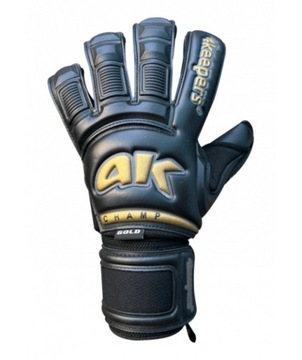 4KEEPERS RĘKAWICE BRAMKARSKIE CHAMP GOLD BLACK VI RF2G 8
