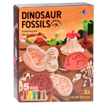 Masa plastyczna formy dinozaury ciastolina ZA4778
