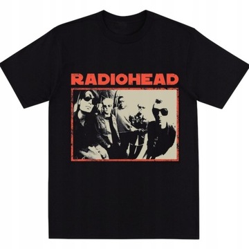 Koszulka modowa męska Radiohead Band