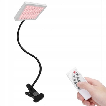 Znakomita i piękna czerwona lampa kosmetyczna z