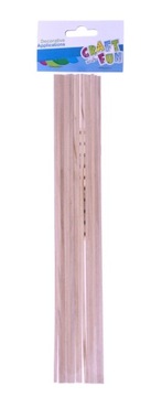 DREWNIANE PATYCZKI DREWNO 30CM 14 sztuk
